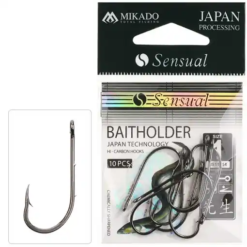 Kup Teď Mikado Sensual Baitholder Háčky #4/0 BN - 10ks