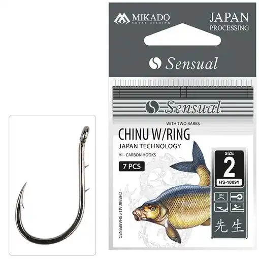 Akční Cena Mikado Sensual Chinu Ring s protihroty #4 - 8ks