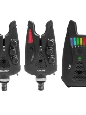Sada hlásičů Flacarp X8 Bite Alarm 2+1 Set Cenová Bomba