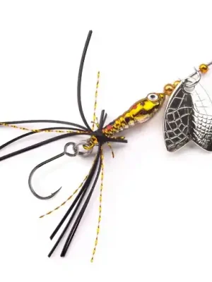 Akce Larva Mayfly Micro Spinner SH 5cm Brown Trout