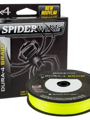 SpiderWire Dura 4 Hi-Vis Yellow 300m 0.20mm 17.0kg Originální