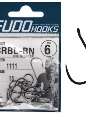 Fudo Chinu Ringed Barbless, vel.6 (15ks) Nízká Cena