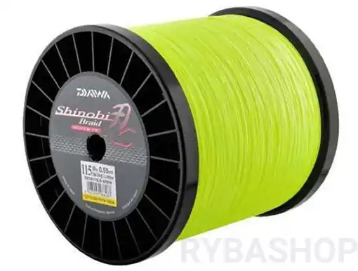 Novinka Daiwa Shinobi Braid sv.žlutá