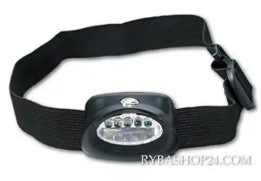 Finální Výprodej Čelová svítilna 5 LED Černá