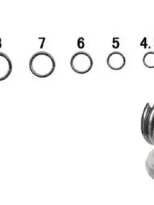 Aktuální Sakura Split Ring 5 Kg - # 4,5 X 10 upevňovací kroužek