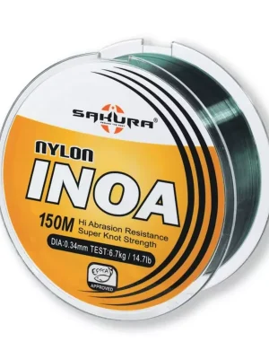 Sakura - INOA CRYSTAL 150 M - 0.30 mm / 13 Lb. - Hlavní vlasec - Monofilní vlasec Akční Cena