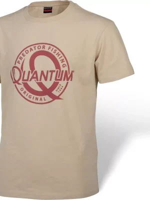 Quantum M Quantum Tournament Shirt písková - Tričko Víkendová Akce