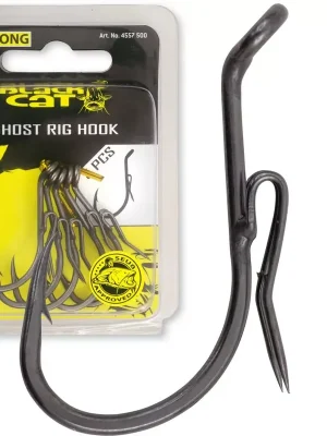 #5/0 Black Cat Ghost Rig Hook Vysoce Kvalitní
