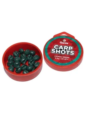 Aktuální Garda Broky Carp Shots Camou Green 0,9g 20ks