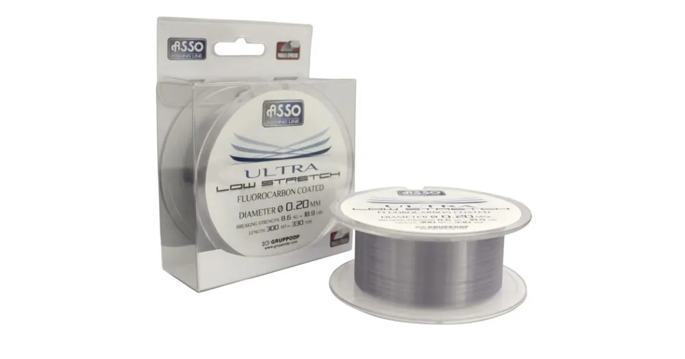Asso Vlasec Ultra Low Stretch 300m 0,22mm Akční Cena