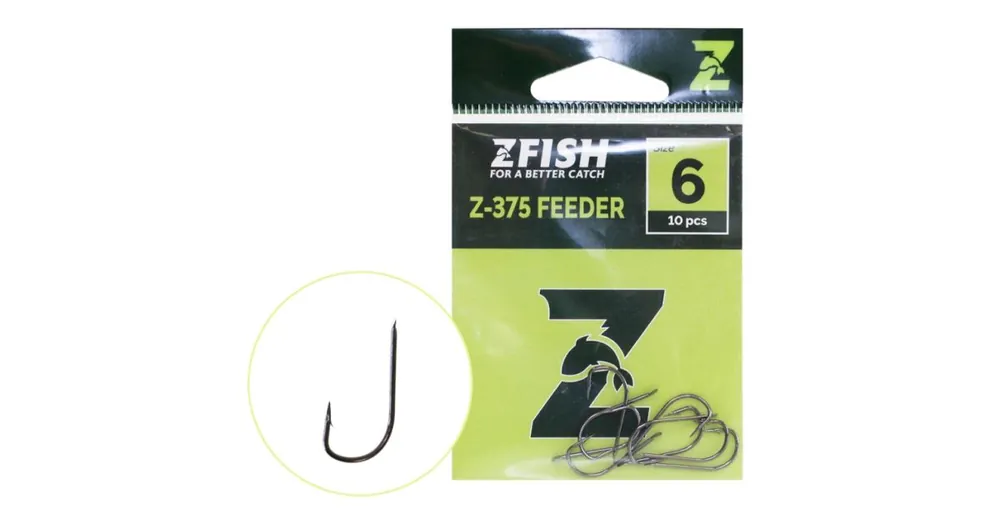 Značkový Zfish Háček Feeder Hooks Z-375 Velikost 7 10ks