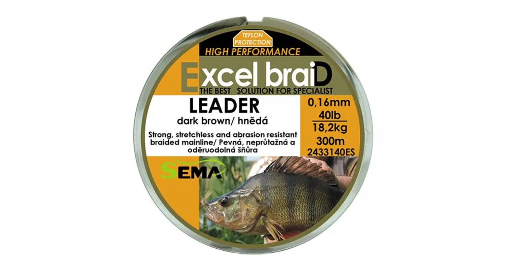 Akce Sema Šňůra Leader 300m 80lbs 36,4kg