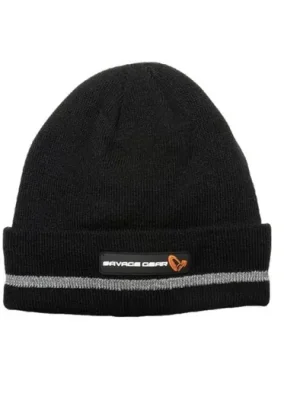Akční Cena Savage Gear Čepice Reflex Beanie Black/Reflex