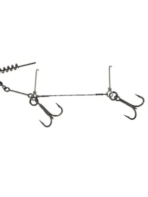 Aktuální Savage Gear Návazec 1x7 Titanium Corkscrew Stinger Velikost 2/0 23kg