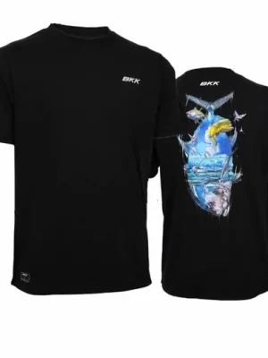 BKK Tričko Short Sleeve Casual Shirt GT Black XXXL Omezená Nabídka