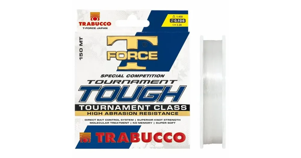 Expresní Doručení Trabucco Vlasec T-Force Tournament Tough 300m 0,148mm 2,8kg