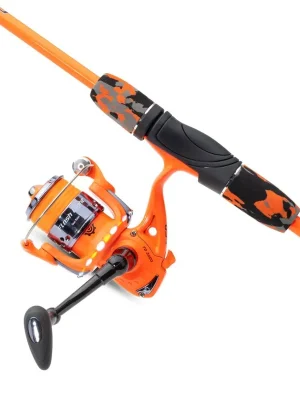 Horká Nabídka Rybářský prut svítícím navijákem Flashlight Stick 240cm/80g