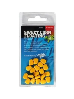 Akční Nabídka GIANTS FISHING UMĚLÁ NÁSTRAHA SWEET CORN FLOATING YELLOW,VEL.S/20KS