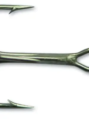 35647-BN-1, trojháčiky, 10ks, Mustad veľ. 12, barva black nickel Nízká Cena
