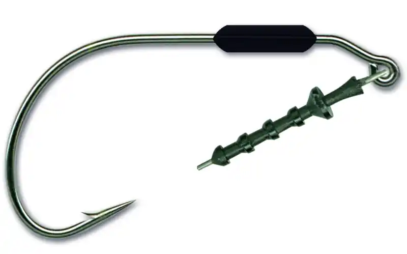 Top Prodej 91768UB18-1 / 0, soft návnada háček + závaží 3ks Mustad veľ. 4/0, barva black nickel