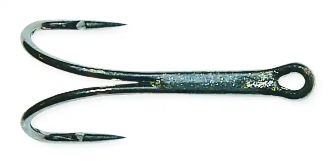 # 6 DL71U-BN, Dvojháček lososový, 10ks, Mustad velikost 10, barva black nickel Akční Nabídka
