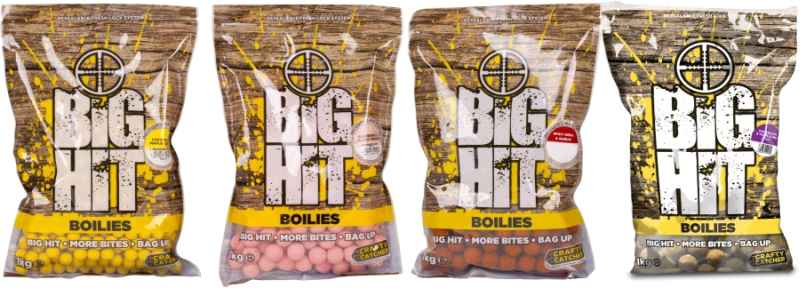 Cenová Bomba Boilies Crafty Catcher Big Hit 20mm / 1kg Pepper Peach / Kořenitá Broskev