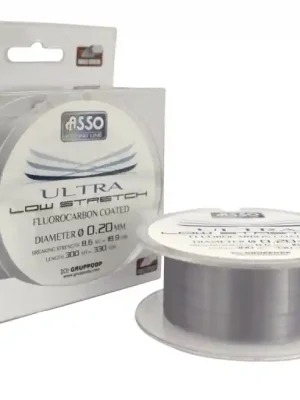 Koupit Online Vlasec Asso Ultra Low Stretch 300m, 0,26 mm