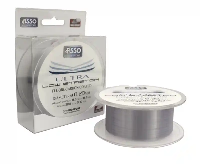 Koupit Online Vlasec Asso Ultra Low Stretch 300m, 0,26 mm