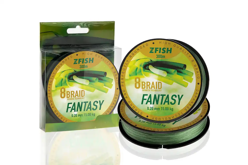 Značkový Zfish Šnůra Fantasy 8-Braid 300m, 0,30mm