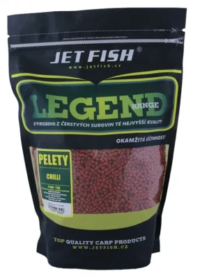 Vysoce Kvalitní Legend Range - Pelety 1kg - 4mm : CHILLI