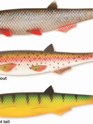 Gumová nástraha - Yolo Pike Shad - 30cm / 122g Shad firetiger hot tail Cenový Hit