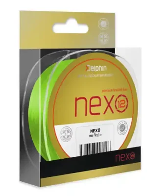 Vysoce Kvalitní Delphin NEXO 12 / fluo zelená 0,16mm 11,0kg 130m