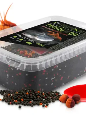 Ihned K Objednání Pellet box Delphin Reaxe READY&GO Losos-Rak/400g