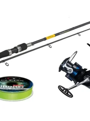 Autentický Set SPORTEX Black Pearl GT-3 2,1m/20g+SHIMANO Nexave+šňůra