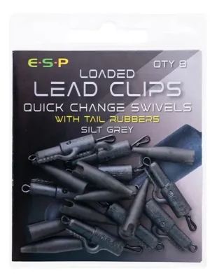 ESP závěsky Loaded Lead Clip Quick Change Swivel Grey Odeslání Ihned